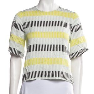 Dusen Dusen Striped Crewneck Top Vintage Free People Size L